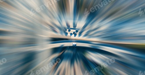 Preview: Los Angeles Zoom In Satellite View Concept With Aerial View Of A Massive Highway Intersection