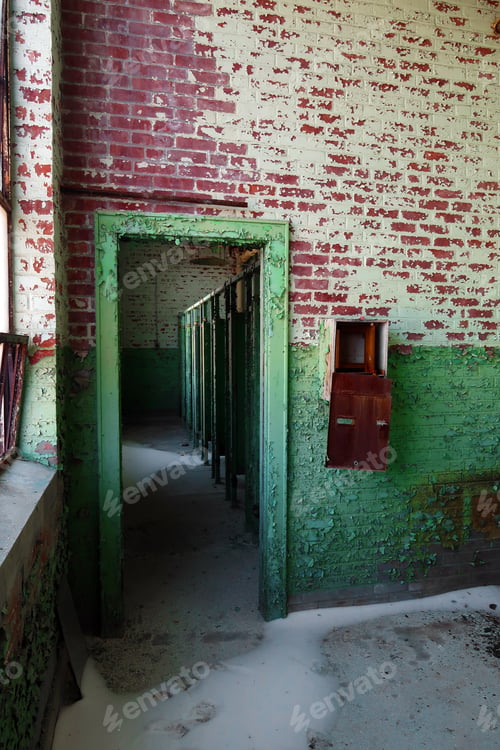 Preview: Abandoned Interior With Snow. Natural Light.
