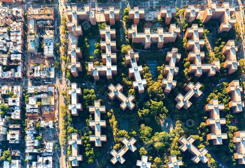 Preview: Aerial View Of Stuyvesant Town And Peter Cooper Village In Manhattan, New York City