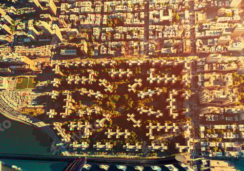 Preview: Aerial View Of Stuyvesant Town And Peter Cooper Village In Manhattan, New York City