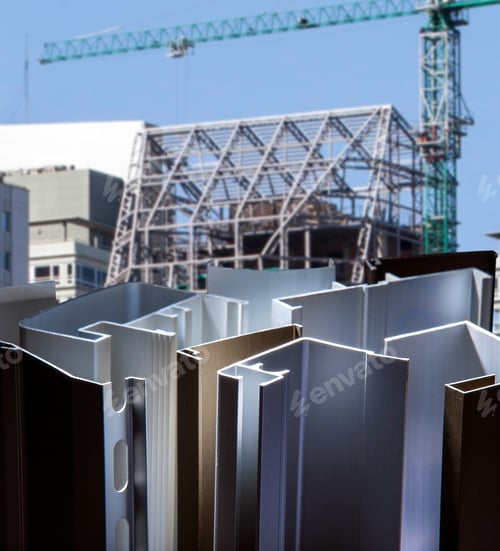 Preview: Aluminum Profile For Window, Door, Bathroom Box