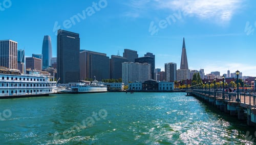 Preview: San Francisco Skyline With A View Of The Harbor