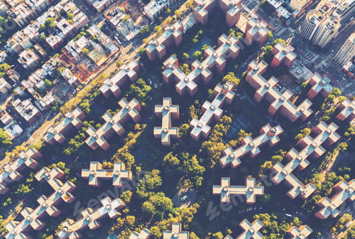 Preview: Aerial View Of Stuyvesant Town And Peter Cooper Village In Manhattan, New York City