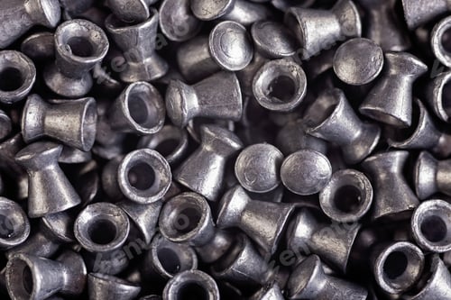 Preview: Bulk Air Gun Pellets Macro Background