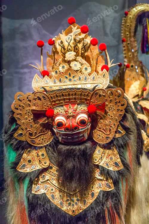 Vista previa: Mask Used In Traditional Chinese Celebrations
