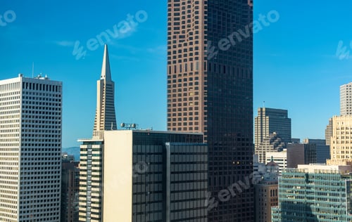 Preview: Downtown San Francisco Skyline Buildings And Skyscrapers