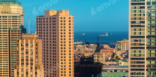 Preview: Downtown San Francisco Skyline Buildings And Skyscrapers
