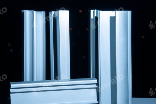 Preview: Aluminum Profile For Window, Door, Bathroom Box
