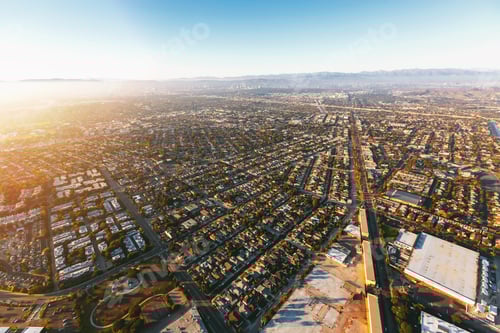 Preview: Aerial View Of The Marina Del Rey Seaside Community In Los Angeles