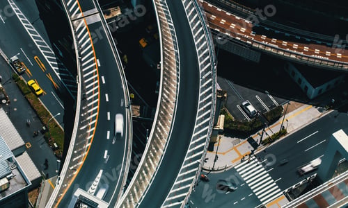 Preview: Tokyo, Japan Cityscape View From High Above