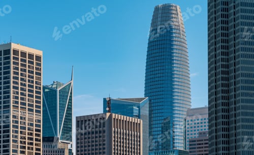 Preview: Downtown San Francisco Skyline Buildings And Skyscrapers