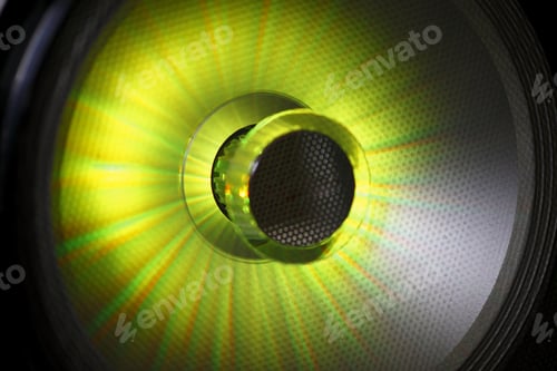 Preview: A Close Up Of The Speaker. Background. Texture