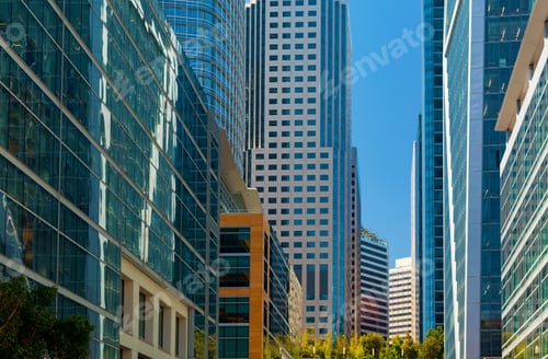Preview: Downtown San Francisco Skyline Buildings And Skyscrapers