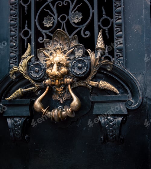 Preview: Lion Door Knocker