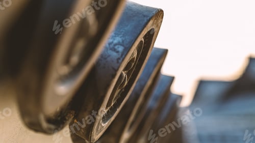Preview: Ancient Castle Roof Close Up In Matsuyama, Ehime, Japan