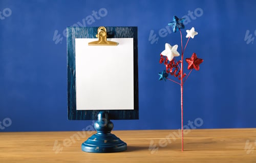 Preview: American Holiday Theme In Red White And Blue