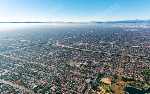 Preview: Aerial View Of The Sprawling City Of Los Angeles