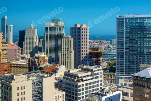 Preview: Downtown San Francisco Skyline Buildings And Skyscrapers