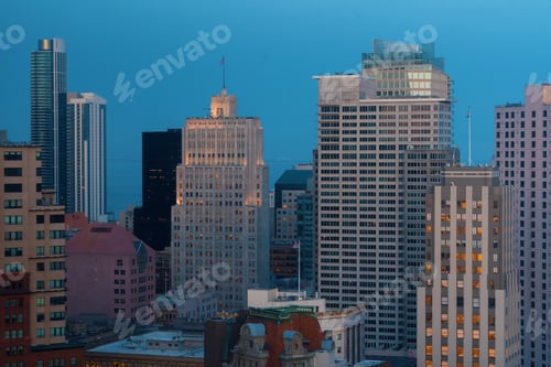 Preview: Downtown San Francisco Skyline Buildings And Skyscrapers