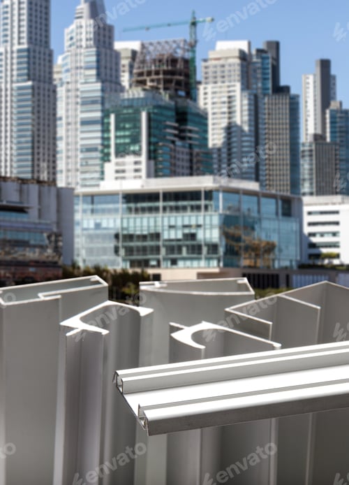 Preview: Aluminum Profile For Window, Door, Bathroom Box