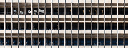 Preview: Abstract Building Facade In Downtown Los Angeles
