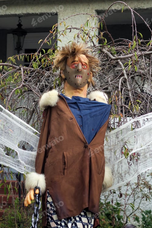 Preview: Spooky Figure Used For Halloween Decorations.