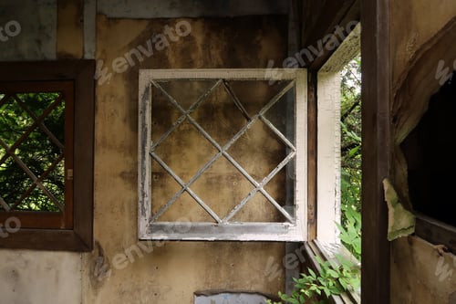 Preview: Interior Of An Abandoned House. Natural Light.