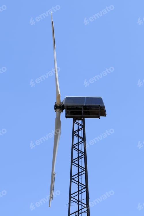Preview: Detail Of Hub And Rotors, Wind-Powered Generator