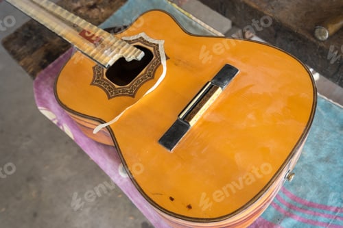 Preview: Unfinished Classical Guitar In Ecuador