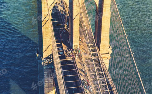 Preview: Brooklyn Bridge Over The East River In New York City