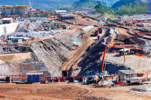 Preview: Large Construction, Bridges, Buildings, Industry Execution Of The Foundation And Concreting.