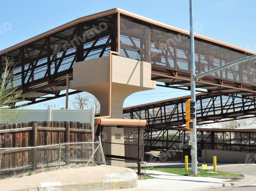 Preview: Enclosed Pedestrian Walkway In Denver.
