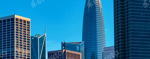 Preview: Downtown San Francisco Skyline Buildings And Skyscrapers