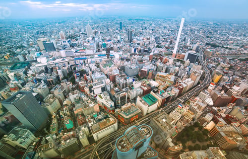 Preview: View Of A Bustling Tokyo From Above