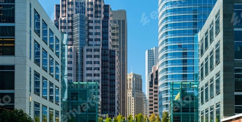 Preview: Downtown San Francisco Skyline Buildings And Skyscrapers