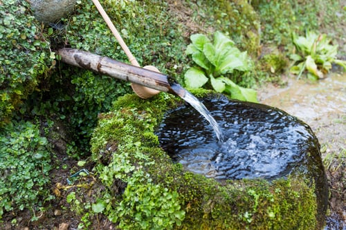 Preview: Water Fountain In Japanese Temple
