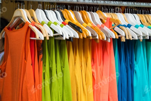 Preview: Colthes At A Street Shop, Thailand