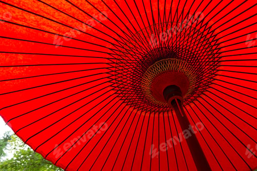 Preview: Traditional Red Umbrella