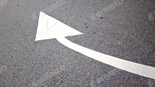 Preview: Road With Arrow Direction