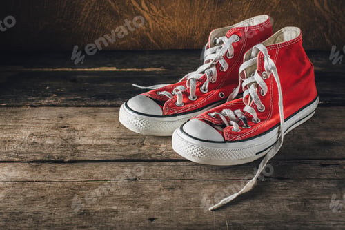 Preview: Red Sneakers
