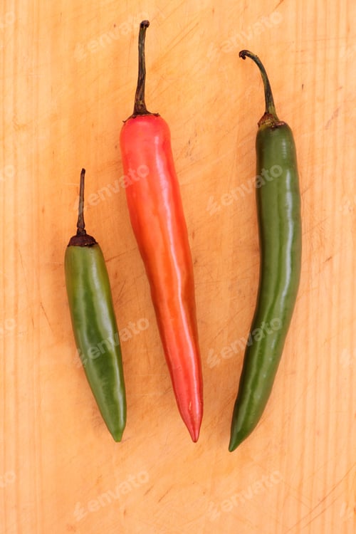 Preview: Red And Green Sweet And Hot Small Chili