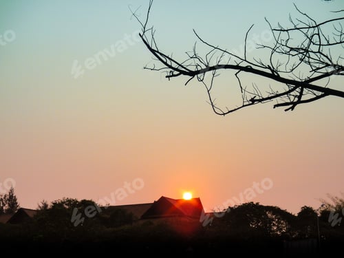 Preview: Red Summer Sunset