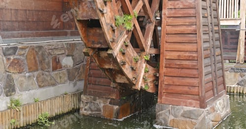 Preview: Water Wheel In The Garden