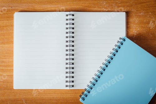 Preview: Magnifying Glass And Book On Wooden Table