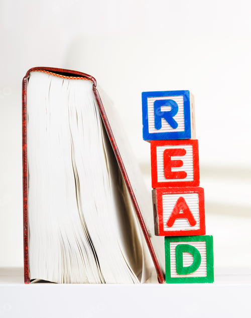 Preview: Read Alphabet Block Besides Book