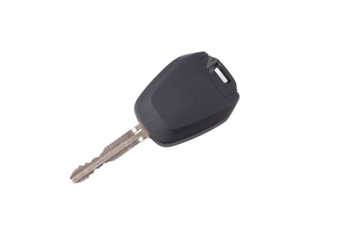Preview: Car Key Isolated On White Background