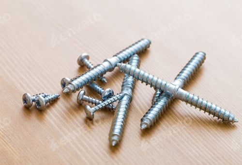 Preview: Screws On Wood