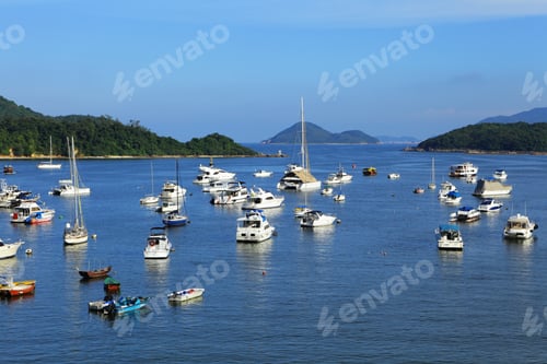 Preview: Yacht In Bay