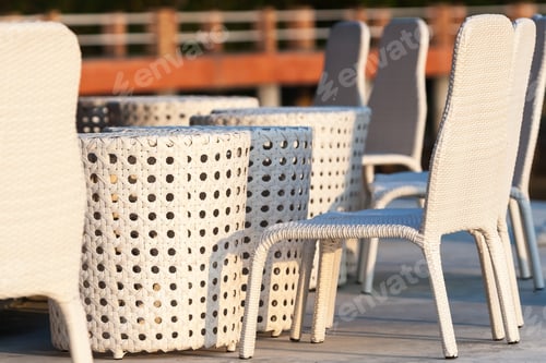 Preview: Weave Tables And Chairs.