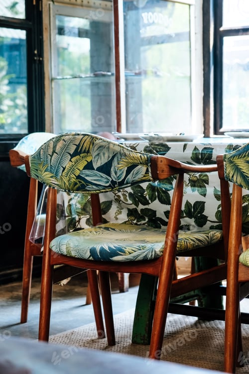 Preview: Interior Of Scandinavian Style Dining Room Background